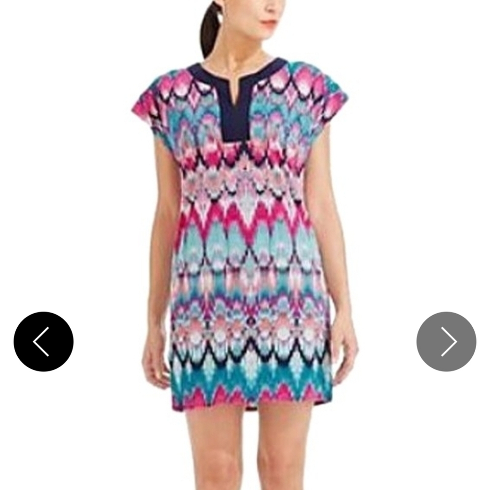 LAUNDRY BY SHELLI SEGAL multicolor dress